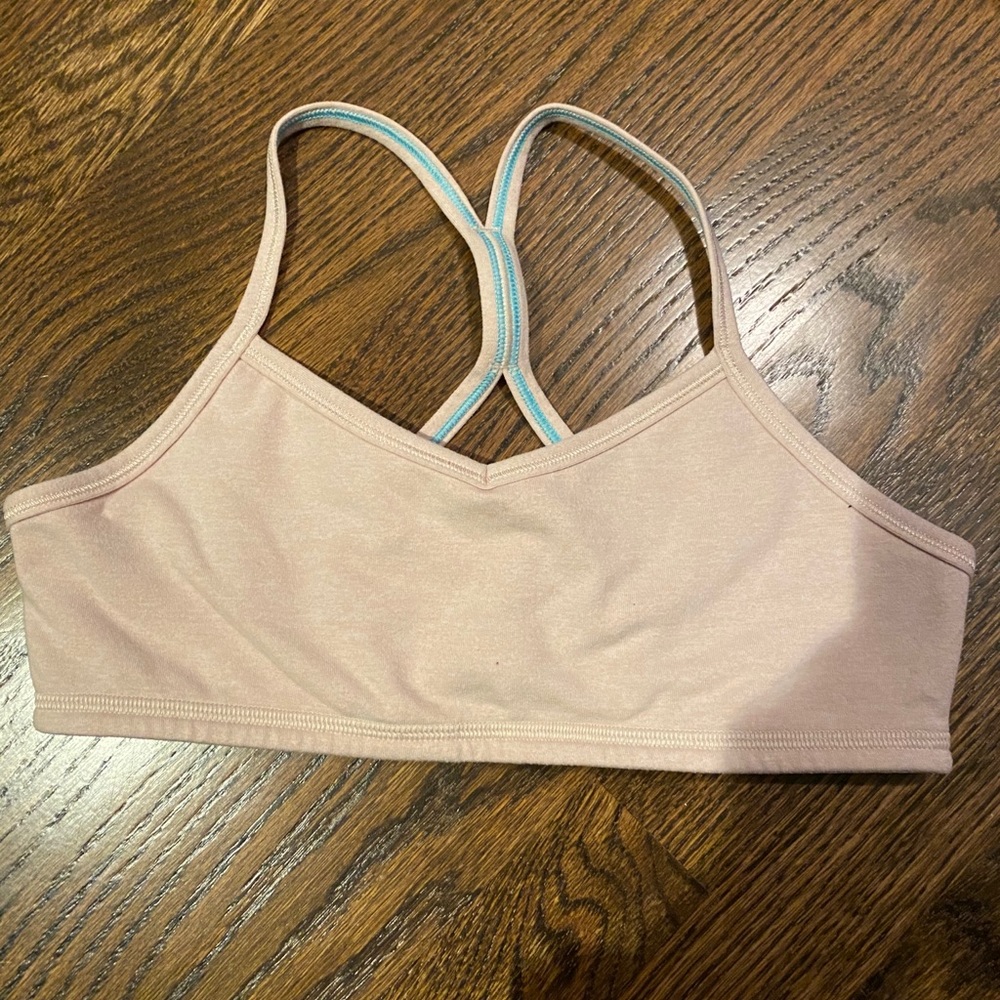 Peach ivivva bra